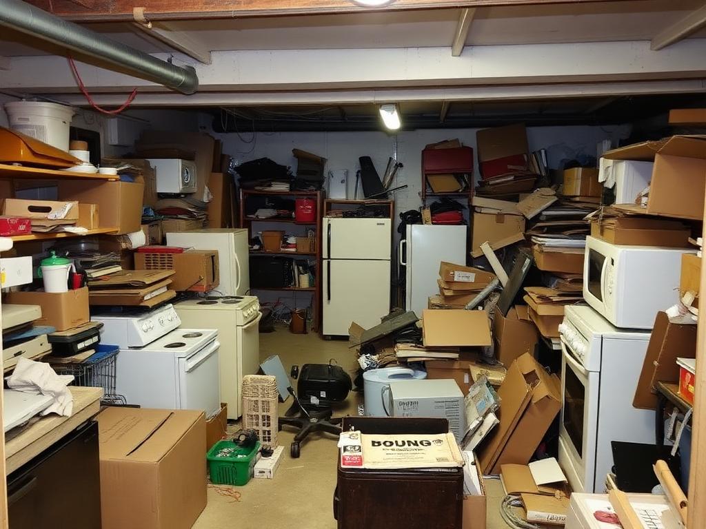 Before: Basement Cleanout — Lakewood